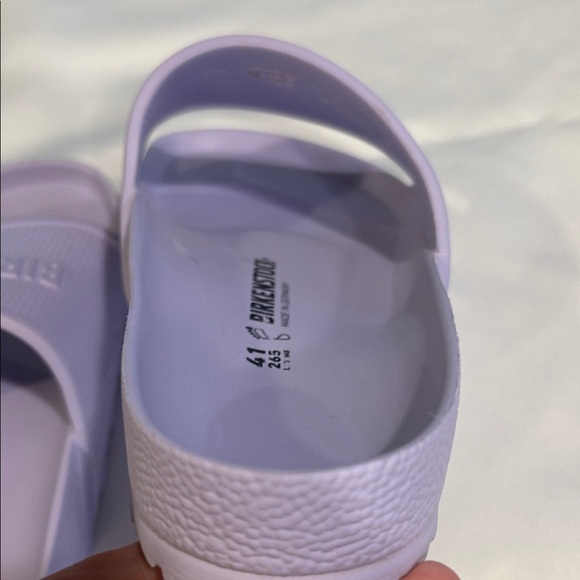 Birkenstock Barbados Eva Slides In Purple Fog Size 41 (10-10.5) - Picture 8 of 16